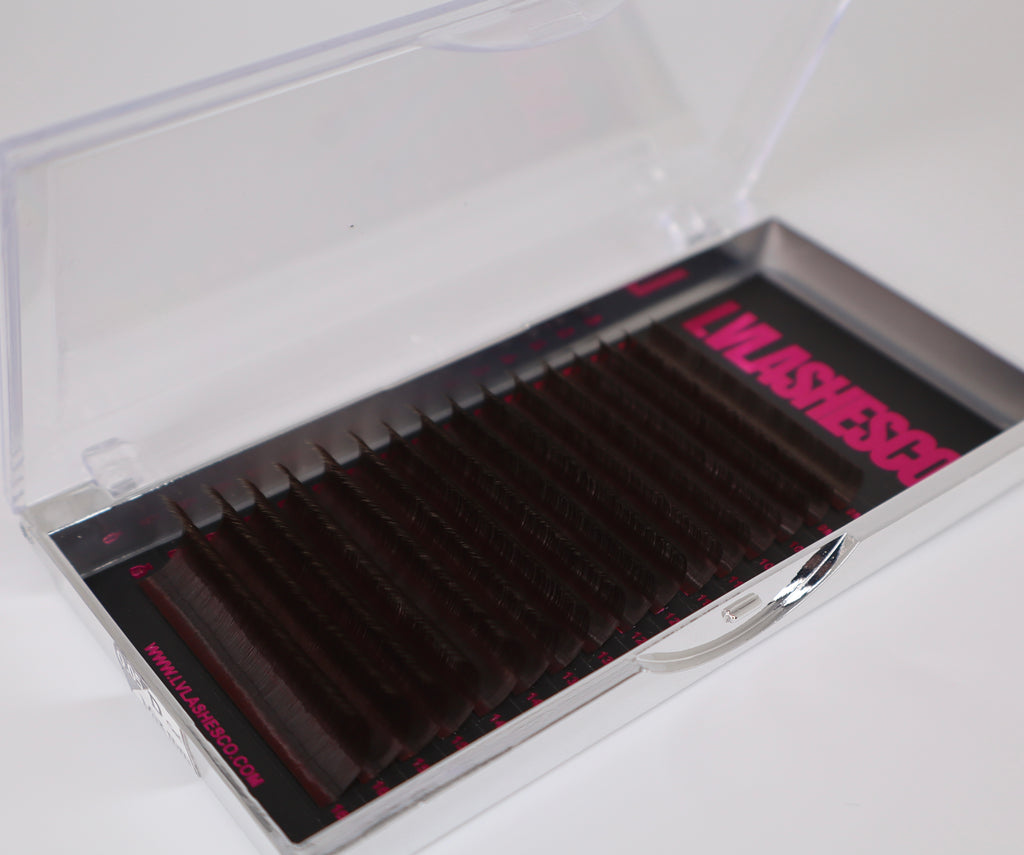 0.05 MOCHA BROWN Cashmere Mixed Volume Lashes