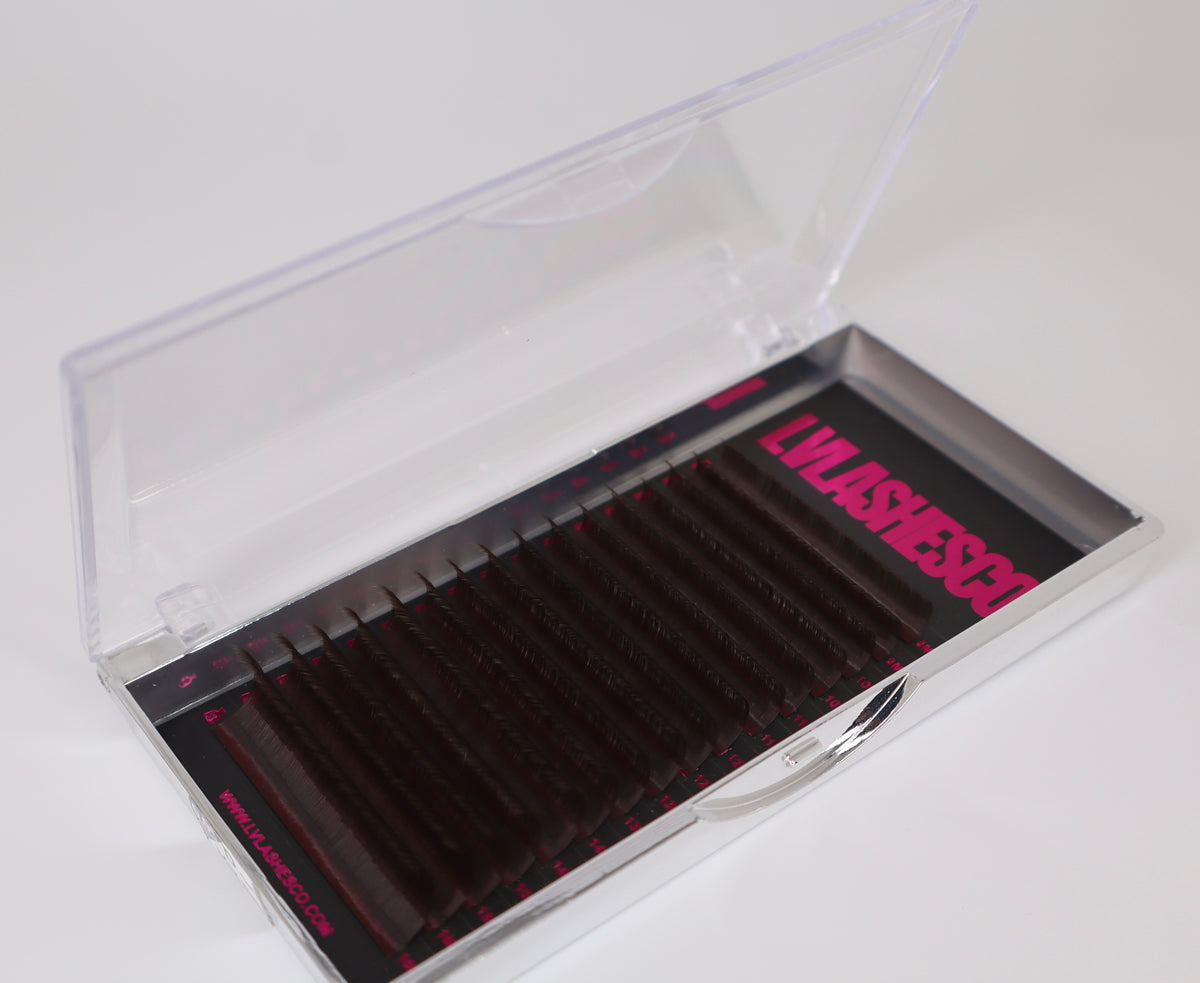 0.05 MOCHA BROWN Cashmere Mixed Volume Lashes