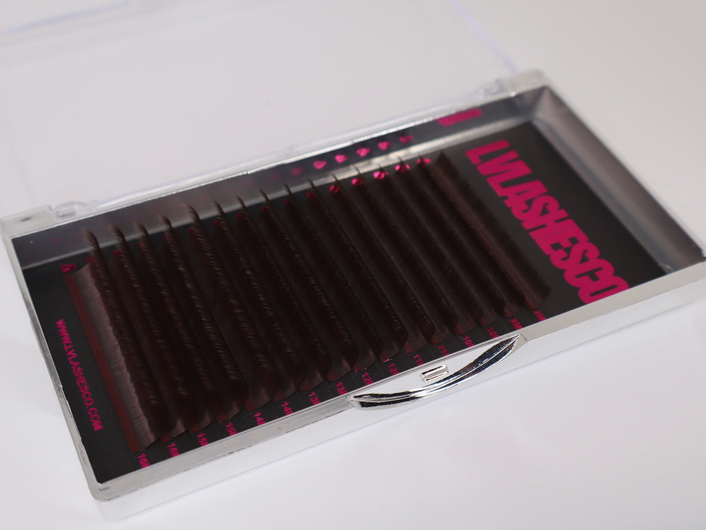 0.05 MOCHA BROWN Cashmere Mixed Volume Lashes
