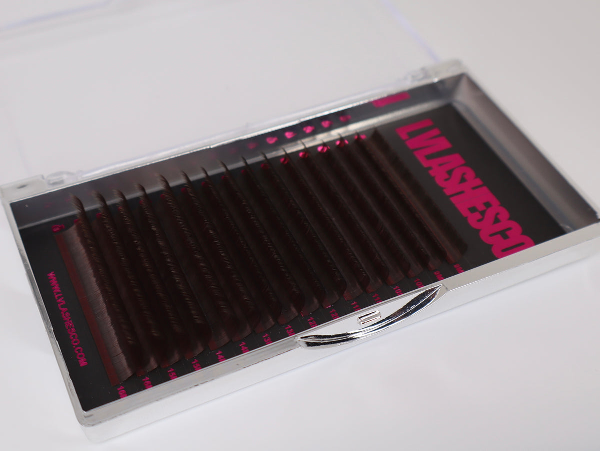 0.05 MOCHA BROWN Cashmere Mixed Volume Lashes
