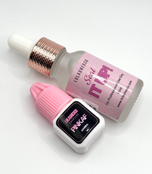 Seal it up! PINK AF Adhesive Duo